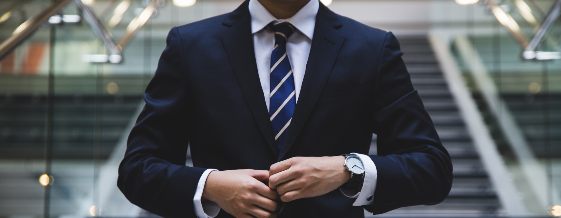 Business man for business insurance